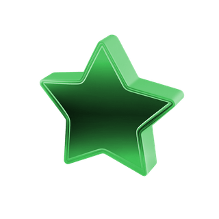 Trusted crypto platform indicator showing user rating stars